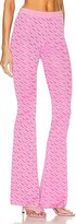 Thumbnail for your product : Versace Jacquard Pant in Pink