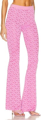 Versace Jacquard Pant in Pink