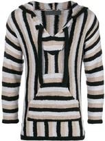 Thumbnail for your product : The Elder Statesman Striped Knit Jumper
