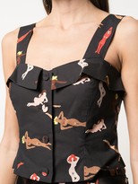 Thumbnail for your product : Lhd Fernwood Beach Babes tank blouse