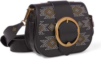 Ralph Lauren Microstud Leather Lennox Bag