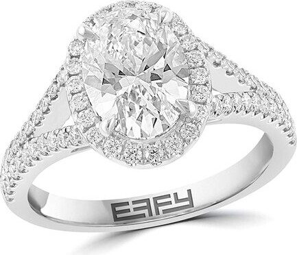 Effy Fine Jewelry 14K 2.46 ct. tw. Lab-Grown Diamond Ring