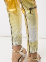 Thumbnail for your product : Andrea Bogosian Tonal Leather Skinny Trousers