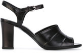 Jil Sander - wide strap sandals - 