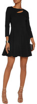 Thumbnail for your product : Halston Cutout Stretch-Ponte Mini Dress