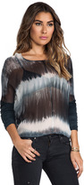 Thumbnail for your product : Gypsy 05 Klimt Mixed Silk Oversized Top