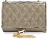 Thumbnail for your product : Big Buddha Quilted Tassel Crossbody Bag