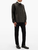 Thumbnail for your product : The Row Irwin Mid-rise Slim-leg Jeans - Black