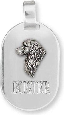 Etsy Golden Retriever Jewelry Pendant Sterling Silver Handmade Gr23-Dt