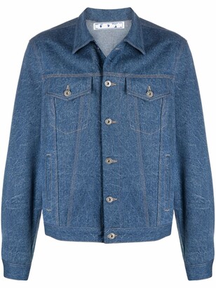 off white jacket jean