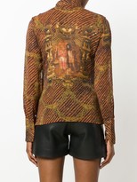 Thumbnail for your product : Jean Paul Gaultier Pre Owned Printed Sheer Shirt