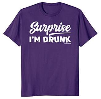 Surprise I'm Drunk Funny Drinking Party T-Shirt