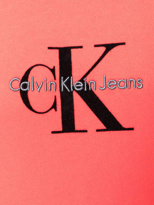 Calvin Klein Jeans logo sweater dress