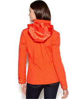Thumbnail for your product : Kenneth Cole Reaction Belted Zip-Front Hooded Soft Shell Coat