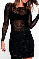 Thumbnail for your product : boohoo Lorna Embellished Woven Mini Skirt