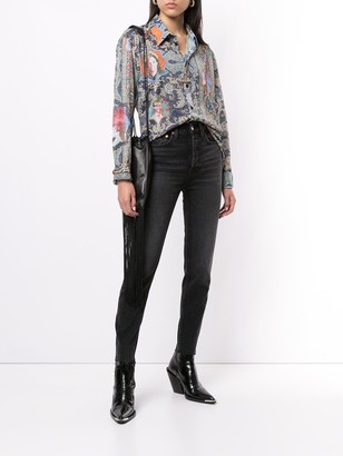 RE/DONE High-Waisted Slim-Fit Jeans
