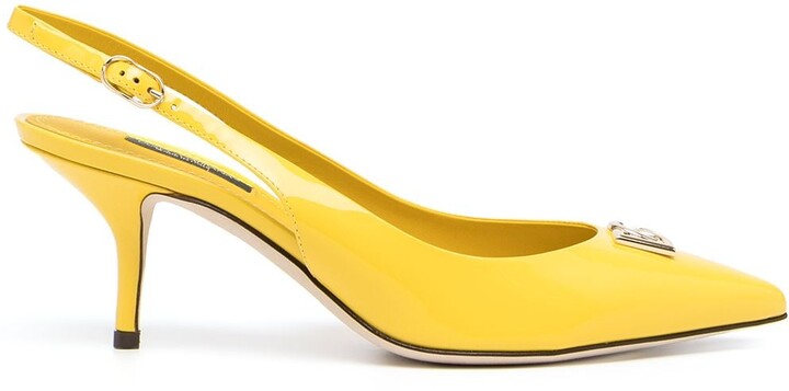 yellow high heels canada