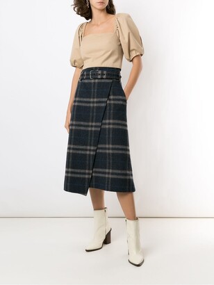 Nk Wool Midi Skirt