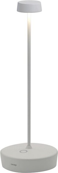 Zafferano America Swap Pro Rechargeable LED Table Lamp in White