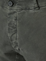 Thumbnail for your product : Masnada ruched detail and raw hem trousers