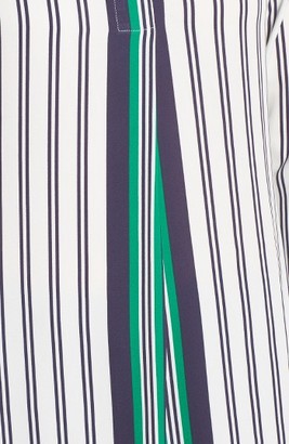Foxcroft Petite Women's Bold Stripe Tunic
