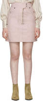 Isabel Marant Pink Natalia Chic Denim Miniskirt