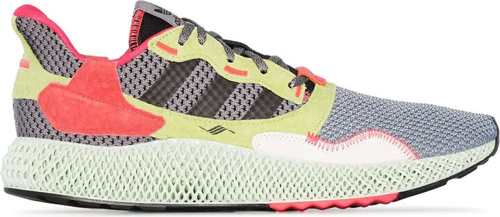 adidas ZX 4000 4D \Grey/High Res Yellow\ sneakers