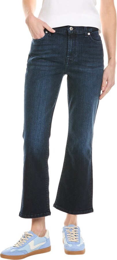 7 For All Mankind Daisy Atlas Ankle Boot Jean
