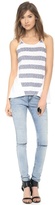 Thumbnail for your product : RtA Knee Slit Moto Jeans