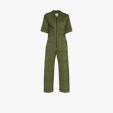 Thumbnail for your product : Pippa Zip-Up Cotton Jumpsuit