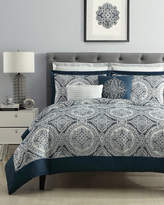 Thumbnail for your product : Vcny Home 7-Piece Navy Yorkshire Comforter Set