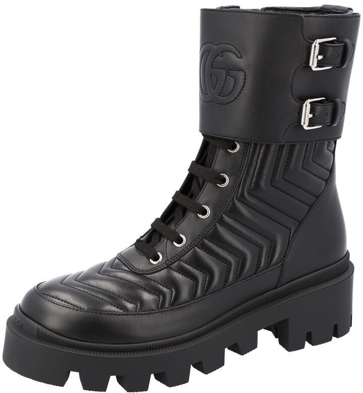gucci matelasse boots