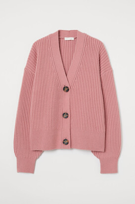 H&M Pink Rib Knit Women's Sweaters | Shop the world's largest collection of  fashion | ShopStyle
