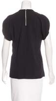 Thumbnail for your product : Balenciaga Pleated Short Sleeve Top
