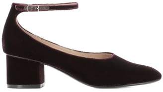 Sigerson Morrison Women's Burgundy Velvet Heels