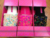Thumbnail for your product : Betsey Johnson NEW Betsy Johnson Black/White/Pi nk Lantern Neon Scuff Indoor/Outdoor Slippers