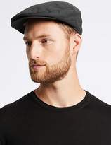 Thumbnail for your product : Marks and Spencer Pure Cotton Wax Flat Cap with Stormwearâ"¢