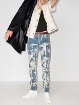 Thumbnail for your product : Purple Brand Fatigue Marble Skinny Jeans
