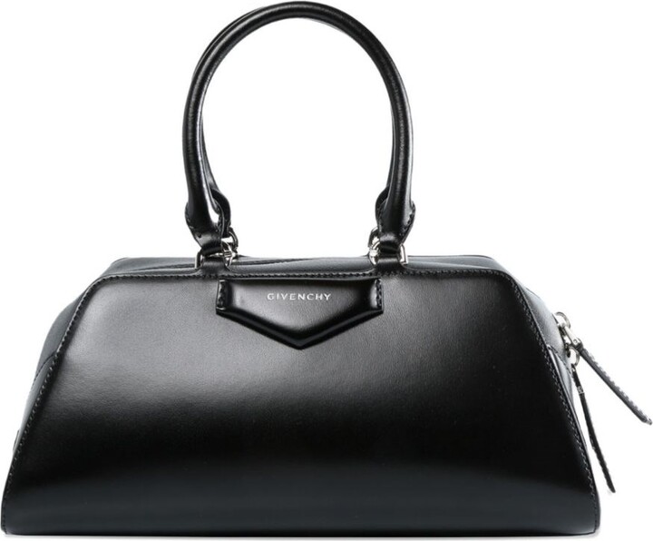 Givenchy Antigona East West Small Leather Handbag