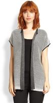 Thumbnail for your product : Lafayette 148 New York Oversized Open Vest