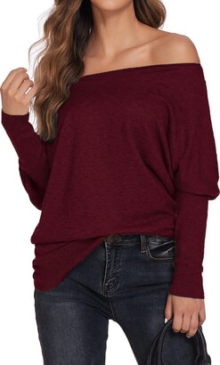 wine red sweaters