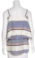 Thumbnail for your product : Tanya Taylor Striped Sleeveless Top