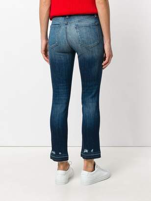 J Brand Ruby high rise cropped jeans