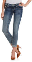 Thumbnail for your product : Miss Me Cuffed Skinny Jeans