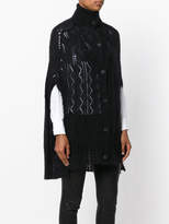 Thumbnail for your product : McQ knitted cape