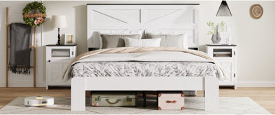 Wood Platform Bed