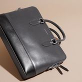 Thumbnail for your product : Burberry The Slim Barrow in Panelled London Leather