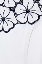 Thumbnail for your product : I.D. Sarrieri Embroidered Mid-rise Bikini Briefs