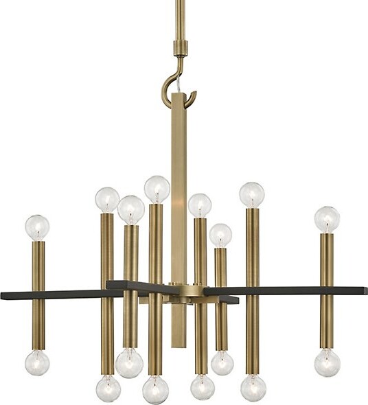Mitzi Colette Chandelier in Brass, Size: 16 light