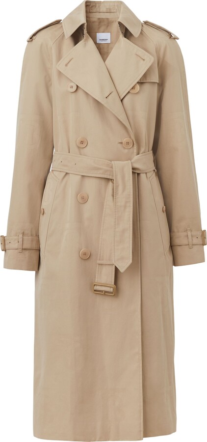 Check Trench Coat | Shop the world's largest collection of fashion 